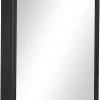 Wall-Mounted Medicine Cabinet with Mirror, Stainless Steel Bathroom Mirror Cabinet Wall Mounted with Storage Shelves for Living Room and Laundry Room, Black