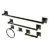 Kingston Brass BAHK3212478ORB Serano 5-Piece Bathroom Accessory Set, Oil Rubbed Bronze