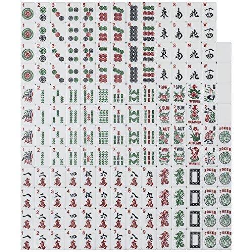 Set of 166 American Mahjong Tiles – Solo Koi Yellow Mountain Imports - Image 4