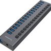 Sabrent 16-Port USB 3.0 Data HUB and Charger with Individual switches [90 Watts] (HB-PU16)